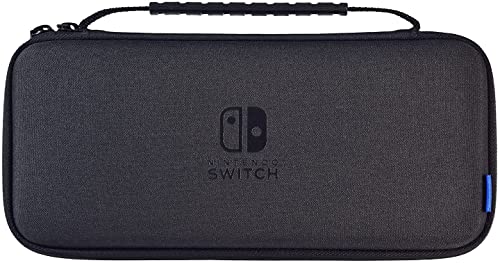 HORI Nintendo Switch Slim Tough Pouch (Black) for Nintendo Switch and Nintendo Switch OLED Model – Officially Licensed by Nintendo – Nintendo Switch;