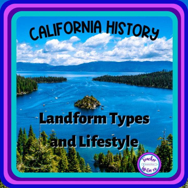 Landform Types of California with Video