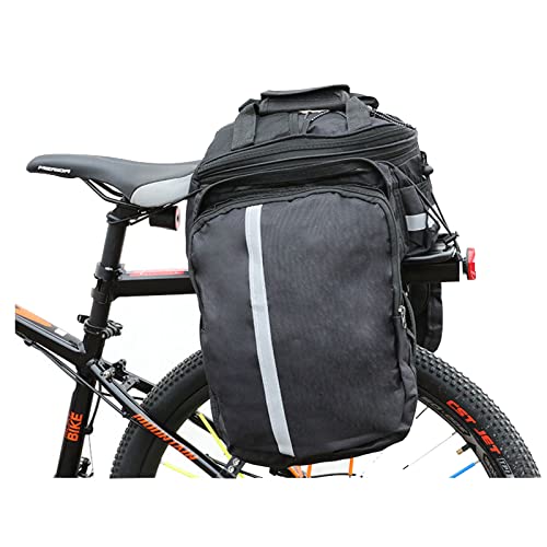 YOGOLAI Bike Rack Bag Trunk Bag Bicycle Rear Seat Bag Waterproof Multi-Function Bicycle Storage Cargo Bag