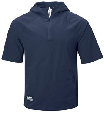 Rawlings Men’s Standard Adult Color Sync Short Sleeve Jacket, Medium, Navy | The Storepaperoomates Retail Market - Fast Affordable Shopping