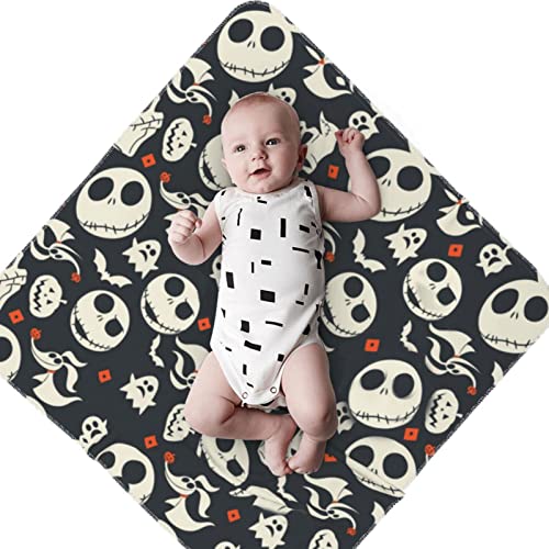Cute Skull Swaddle Blankets boy Newborn Receiving Blankets Girl Baby Swaddle Blankets Large Swaddle Blankets Swaddling Wrap Silky Soft…