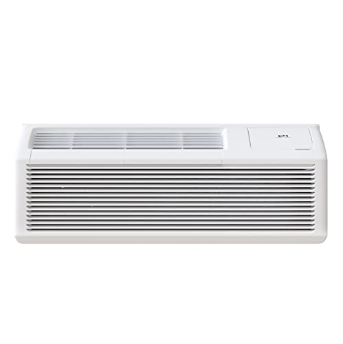 Cooper & Hunter 12,000 BTU PTAC Packaged Terminal Air Conditioner with 3.5 kW Electric Heater and Electric Cord
