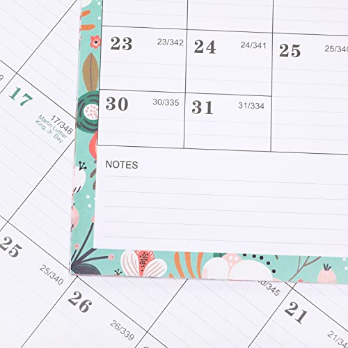 2022 Calendar – 2022 Wall Calendar, 12″ x 17″, Jan. 2022 to Dec. 2022, 2022 Monthly/Wall Calendar with Twin-Wire Binding, Thick Paper, Julian Date, Colorful Floral Cover, Perfect for Planning | The Storepaperoomates Retail Market - Fast Affordable Shopping