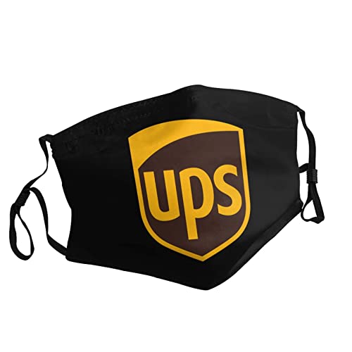 FUNICOR Adult United-Parcel Service-Ups Face-MasK Cover Reusable Mouth Guard Adjustable Outdoor Balaclave, One Size