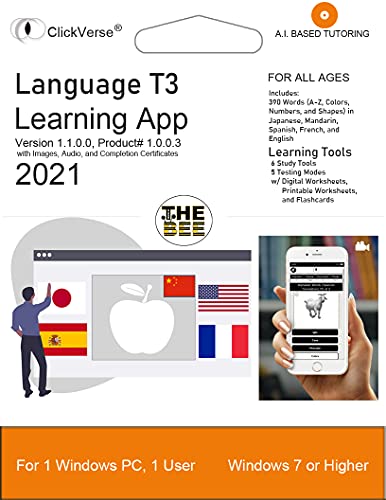 ClickVerse Language T3 Learning App