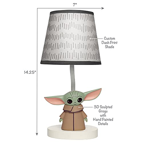 Lambs & Ivy Star Wars The Child/Baby Yoda Nursery Lamp with Shade and Bulb | The Storepaperoomates Retail Market - Fast Affordable Shopping