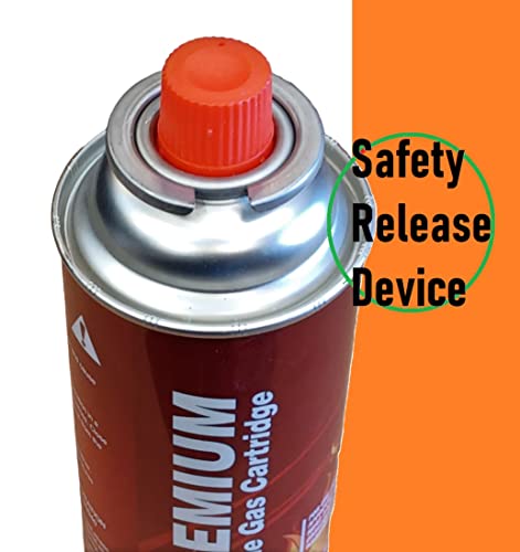 National Standard Butane Fuel Canister – Safe SELF Sealing Nozzle – 4 Pack | The Storepaperoomates Retail Market - Fast Affordable Shopping