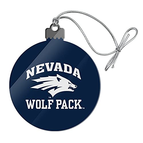 GRAPHICS & MORE University of Nevada, Reno Wolf Pack Acrylic Christmas Tree Holiday Ornament