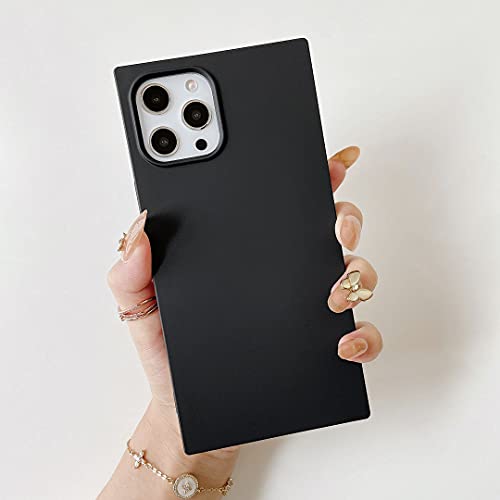 Cocomii Square iPhone 11 Case – Square Silicone – Slim – Lightweight – Matte – Silky Soft Touch Silicone – Microfiber Lining – Luxury Aesthetic Cover Compatible with Apple iPhone 11 6.1″ (Black) | The Storepaperoomates Retail Market - Fast Affordable Shopping