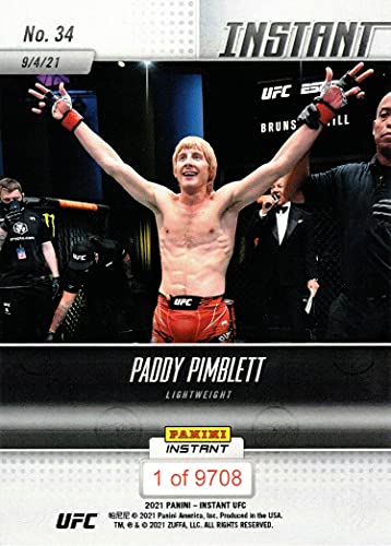 2021 Panini Instant UFC #34 Paddy Pimblett Rookie Card | The Storepaperoomates Retail Market - Fast Affordable Shopping