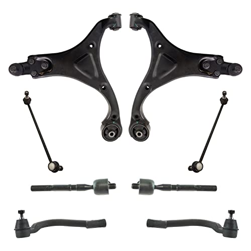 TRQ Steering & Suspension Kit Control Arms Ball Joints Sway Links Tie Rod Kit