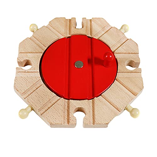 AMLESO Wooden Train Turntable. Railway Accessories