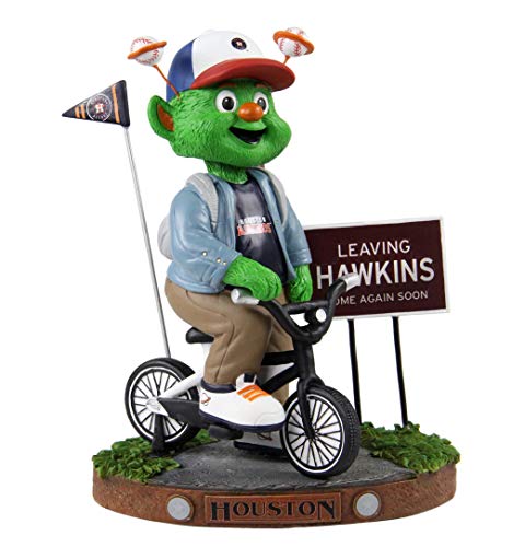 Orbit Houston Astros Stranger Things Mascot on Bike Bobblehead MLB