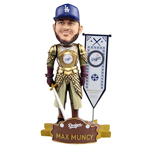 Max Muncy Los Angeles Dodgers Game of Thrones Kingsguard GOT Bobblehead MLB