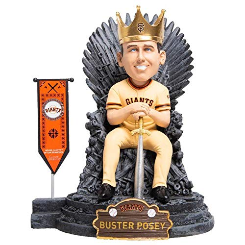 Buster Posey San Francisco Giants Game of Thrones Iron Throne GOT Bobblehead