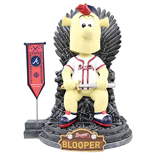 Blooper Atlanta Braves Game of Thrones Iron Throne GOT Bobblehead MLB