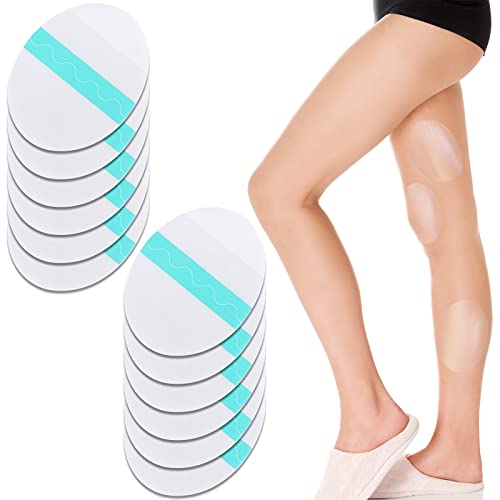 12 Pcs Thigh Inner Anti-Chafing Sticker Paste Inner Thigh Anti-wear Patch Self-Adhesive Wear-Resistant Thigh Patch Disposable Ultra-Thin Invisible Thigh Inner Anti-Chafing Paste for Thigh Inner