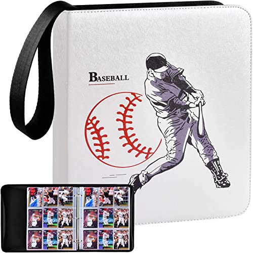 Baseball Card Binder Holder Album Sleeves Book Compatible with Topps 2021, 720 Pocket Sports Cards Storage Display Case Protectors Folder with 40 Pages Fit for Football/ PM/ Trading Card ( Box Only)