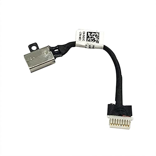 Zahara DC Power Jack Cable Charging Port Replacement for Dell Inspiron 15 7300(I5-10210U) 7306(I5-1135G7) 7500 7506 VGYC4 0VGYC4 M4GJ3 0M4GJ3 450.0JY0C.0001 450.0K305.0021 450.0KD0D.0041