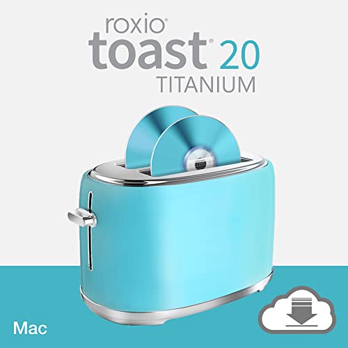 Roxio Toast 20 Titanium | CD & DVD Burner for Mac | Digital Media Management Software Suite [Mac Download]