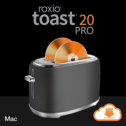 Roxio Toast 20 Pro | CD, DVD & Blu-ray Burner for Mac | Digital Media Management & Creativity Software Suite [Mac Download]