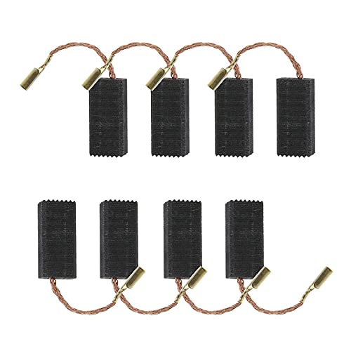 4 Pairs of Angle Grinder Carbon Brushes 5x8x17mm 1607014116 Compatible with Bosch PWS7-115 GWS9-125 S4B GWS500 GWS650 PWS500 PWS550 Power Tool Replacement Accessories