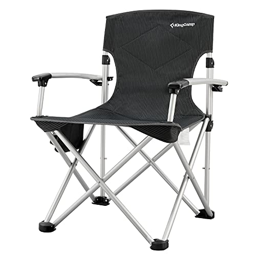 KingCamp KC2138_BLACKSTRIPS-USVC1 Camping Chairs, one Size