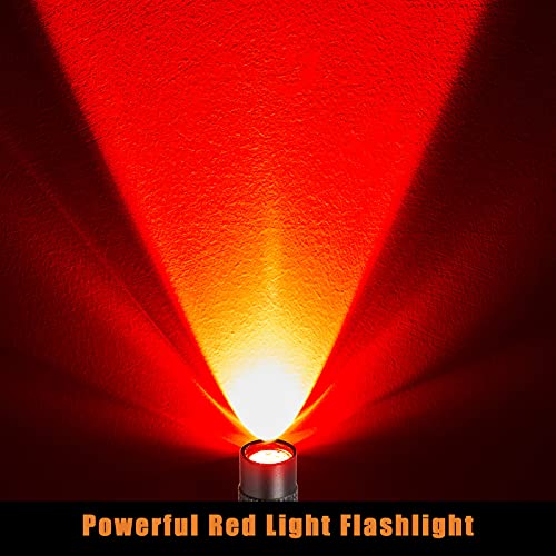 4 Pieces Red Light Flashlight Red LED Flashlight Red Light Pen Light Flashlight Super Bright Red Flashlight Red Torch for Astronomy, Aviation, Night Observation and More | The Storepaperoomates Retail Market - Fast Affordable Shopping