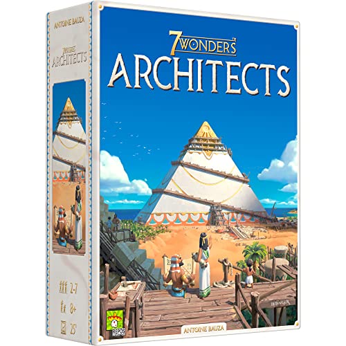 7 Wonders Architects | Strategy/ Board Game for Kids and Families | Ages 8+ | 2-7 Players | Avg. Playtime 25 Minutes | Made by Repos Production