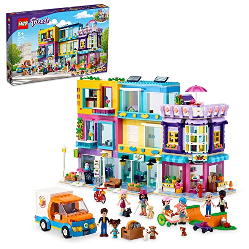 LEGO Friends Main Street Building 41704 Building Toy Set for Kids, Girls, and Boys Ages 8+ (1682 Pieces)