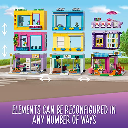 LEGO Friends Main Street Building 41704 Building Toy Set for Kids, Girls, and Boys Ages 8+ (1682 Pieces) | The Storepaperoomates Retail Market - Fast Affordable Shopping