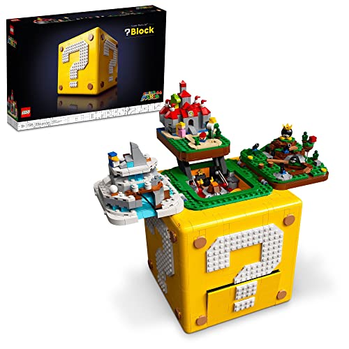 LEGO Super Mario Super Mario 64 Question Mark Block 71395 Building Set for Adults (2064 Pieces)