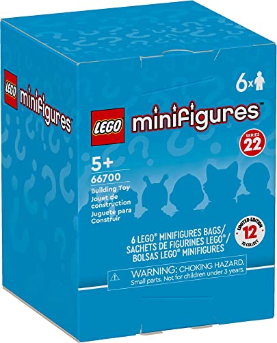 LEGO Minifigures Series 22 66700 Building Kit; Collectible Toys for Creative Fun for Ages 5+ (Pack of 6)