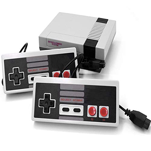 Classic Retro Console, AV Output Mini NES Old Video Game Console Built-in 620 Games with 2 Classic Controllers for Adults and Children | The Storepaperoomates Retail Market - Fast Affordable Shopping