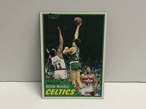 Kevin McHale 1981 Topps ROOKIE card #75 Boston Celtics (Nrmt/Mt)