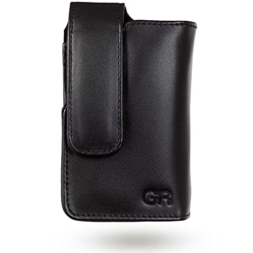 RICOH Leather Soft case GC-11 [Compatible Models: GR III, GR IIIx] [High-Grade Genuine Leather case with Solid Protection ] [with Belt Loop on The Back] Black