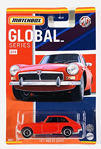 Matchbox – 1971 MGB GT Coupe – Red – Global Series – 3/14