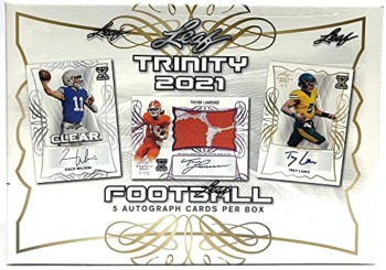 2021 Leaf Trinity Football box (FIVE Autograph cards/bx) | The Storepaperoomates Retail Market - Fast Affordable Shopping