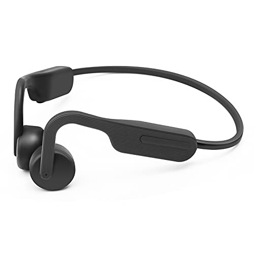 BIMIRTH Bone Conduction Headphones Bluetooth, Open Ear Wireless Sport Headphones with Mic Sweatproof Earphones for Running Workout Hiking Driving