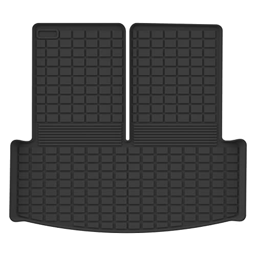 Cartist Cargo Liner Compatible with Ford Explorer 2020 2021 2022 2023 Behind 2nd Row Seats All Weather Trunk Mat Carpet Protection TPE Waterproof