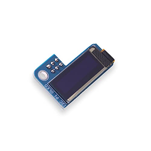 PiOLED Screen 128×32 Compatible with Ras-pbe-rry Pi 1 B+Pi 2 Pi 3 and Pi Zero OLED Blue Screen 0.91 inch