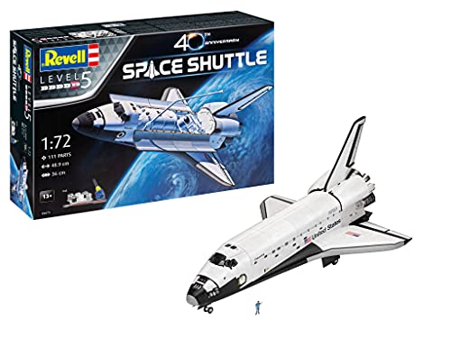 Revell 1/72 Space Shuttle 40th Anniversary Model Kit for Building