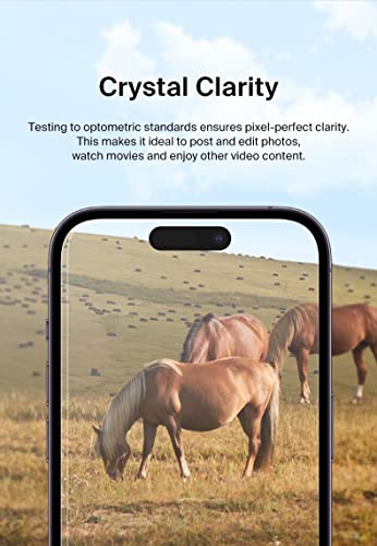 Belkin Tempered Glass iPhone 14, iPhone 13, iPhone 13 Pro Screen Protector 2-Pack – Easy Application & Installation Guide Tray – Crystal Clear Glass Screen Protector with AntiMicrobial-Treated Display | The Storepaperoomates Retail Market - Fast Affordable Shopping
