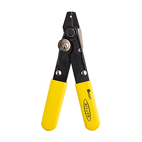 Miller 103-S Wire Stripper and Cutter, Wire Stripping Tool, Cable Cutting Tool, Professional Stripper and Cutter for Technicians
