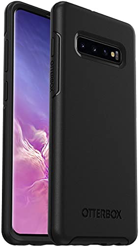 OtterBox Symmetry Series Slim Case for Samsung Galaxy S10 Plus (ONLY) Non-Retail Packaging – Black