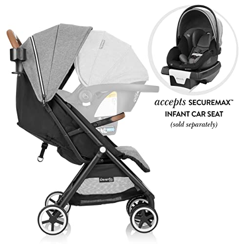 Evenflo GOLD Otto Self-Folding Stroller, Baby Carriage, Lightweight Stroller, Compact, Gravity Fold, Automatic, Fits Infant Car Seat, Baby Carriages, Light Stroller, Lightweight Travel Strollers | The Storepaperoomates Retail Market - Fast Affordable Shopping