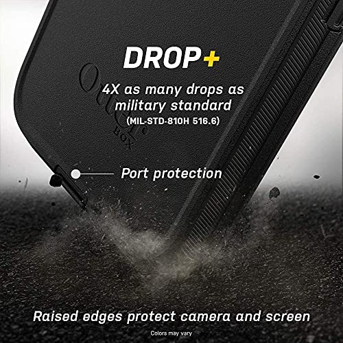 OtterBox Defender Series Case & Holster for Apple iPhone 12 Mini – Black | The Storepaperoomates Retail Market - Fast Affordable Shopping