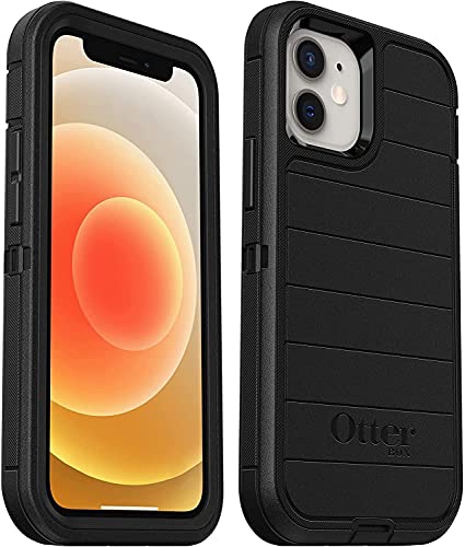 OtterBox Defender Series Case & Holster for Apple iPhone 12 Mini – Black | The Storepaperoomates Retail Market - Fast Affordable Shopping