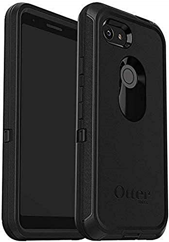 OtterBox Defender Series Case for Google Pixel 3A (NOT 3) Case Only – Non-Retail Packaging – Black