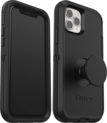 OtterBox + Pop Defender Series Case for iPhone 11 PRO MAX (NOT 11/11 Pro) Non-Retail Packaging – Black